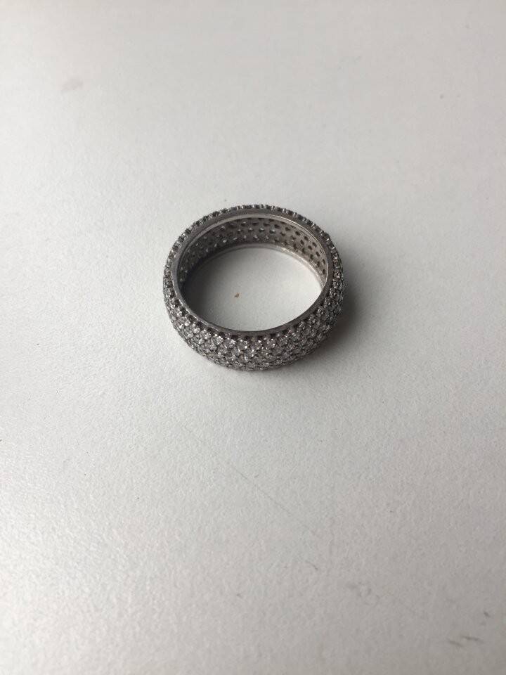 Кольцо новое серебро 19 камни циркон полностью вокруг много ювелирное украшение драгоценности женски в Москве фото 7 Личные вещи Москва Кольцо новое серебро 19 камни циркон полностью вокруг много ювелирное украшение драгоценности женски в Москве фото 7 Личные вещи Москва