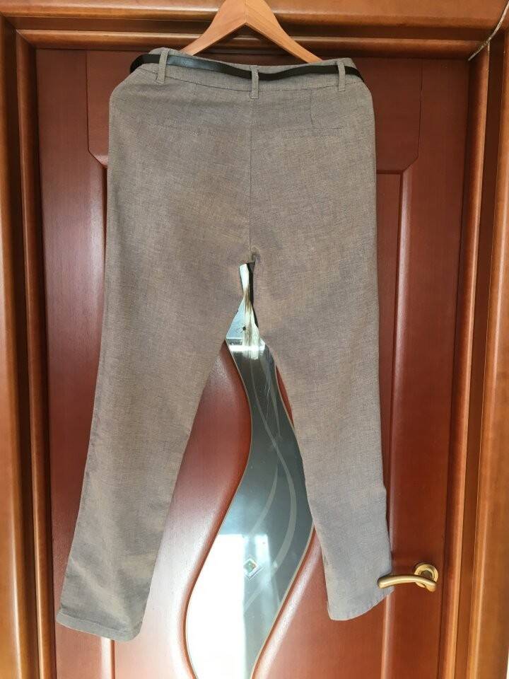 Брюки новые elegance италия 46 м серые тонкие летние классика прямые в Москве фото 4 Личные вещи Москва
