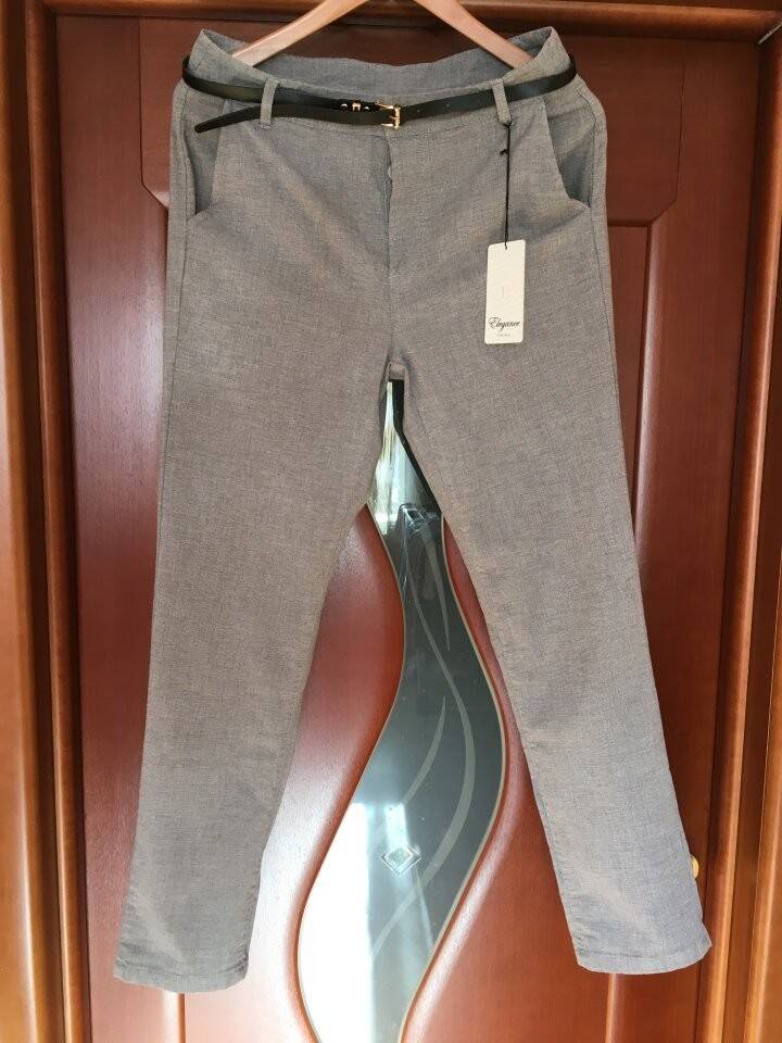 Брюки новые elegance италия 46 м серые тонкие летние классика прямые Брюки новые elegance италия 46 м серые тонкие летние классика прямые