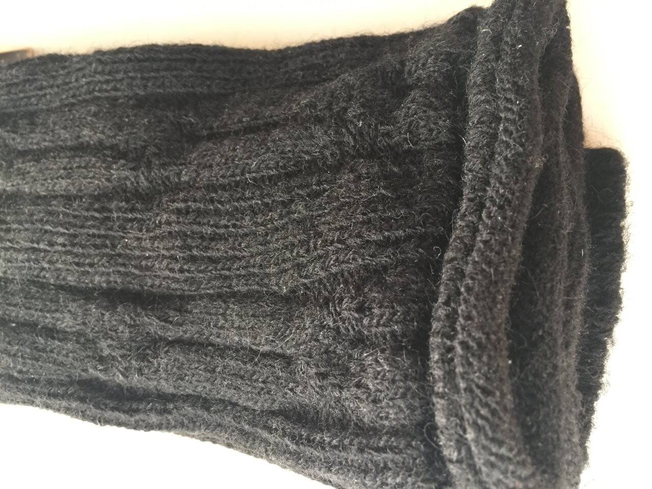 Гетры новые trasparenze 42 44 46 48 u s m l черные вязаные шерсть рукава гольфы чулки колготки носки в Москве фото 2 Личные вещи Москва