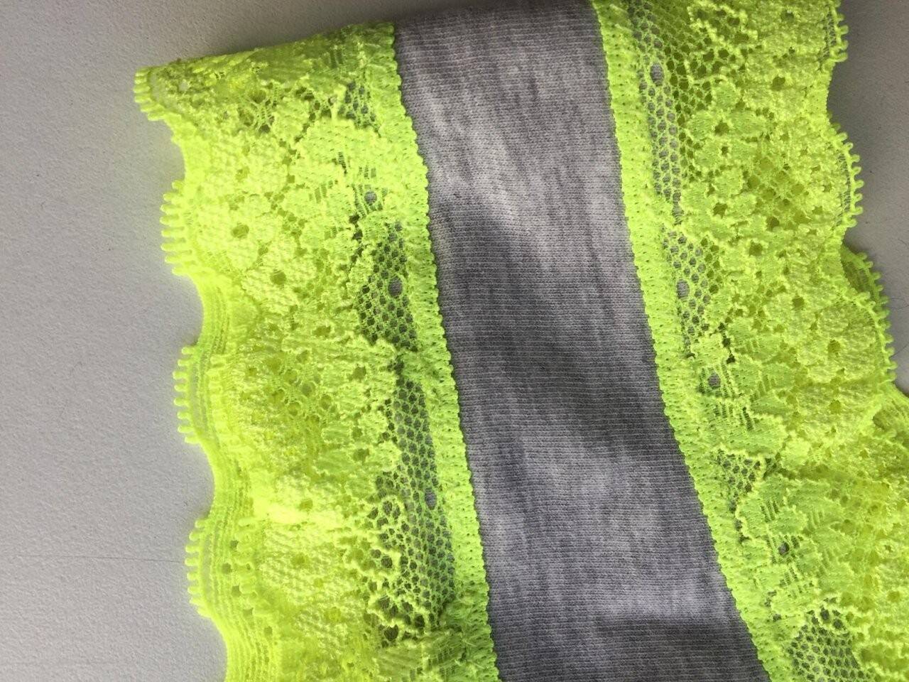Трусы новые undis 44 46 m хлопок серые кружева неон салатовые нижнее белье женское гипюр зеленый бик в Москве фото 6 Личные вещи Москва