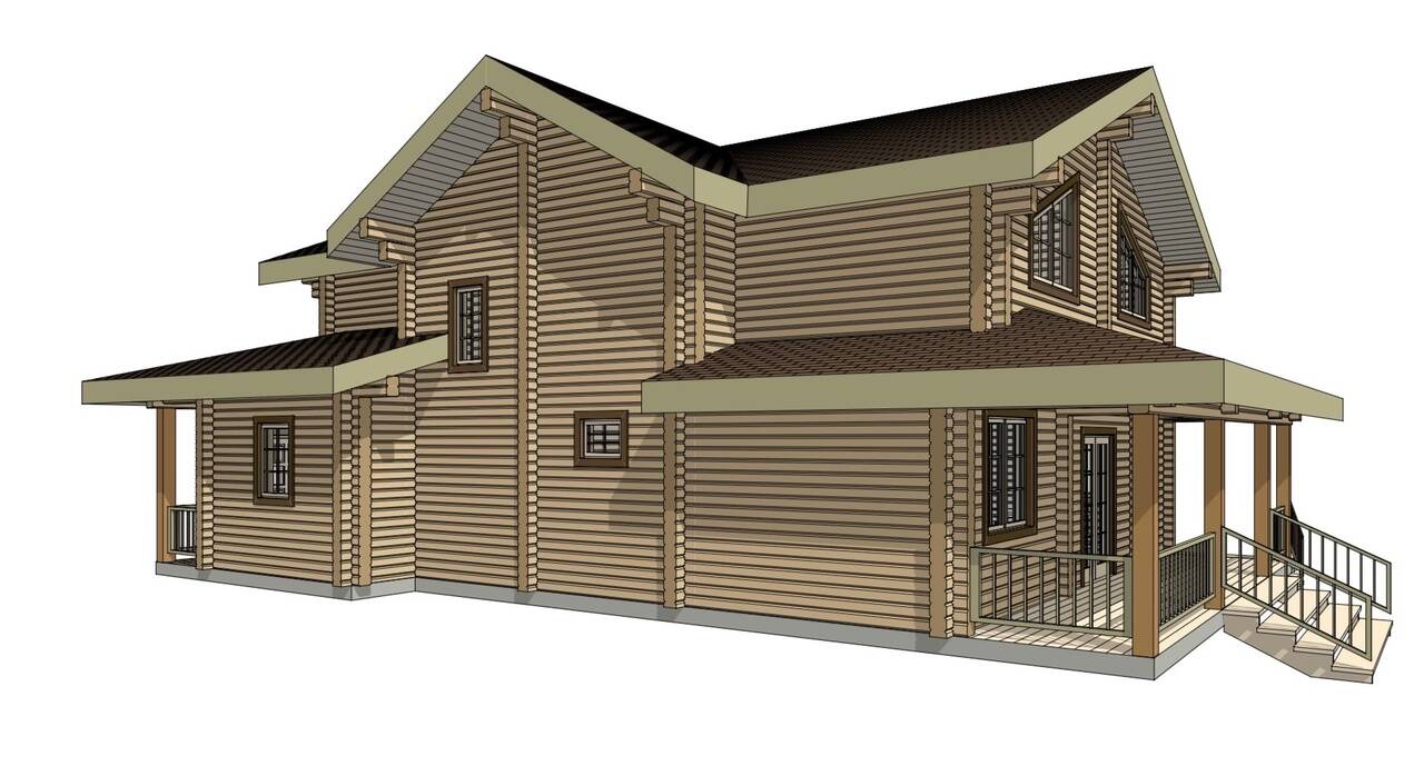 Строительство деревянных домов от производителя 