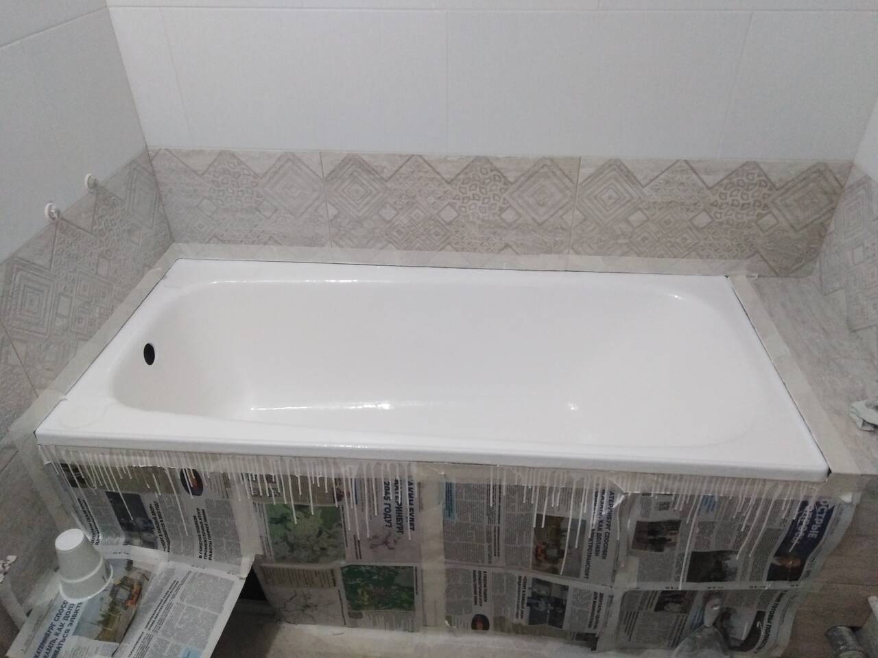 Реставрация ванн наливным акрилом, мрамором)  в Екатеринбурге фото 3 Услуги Екатеринбург