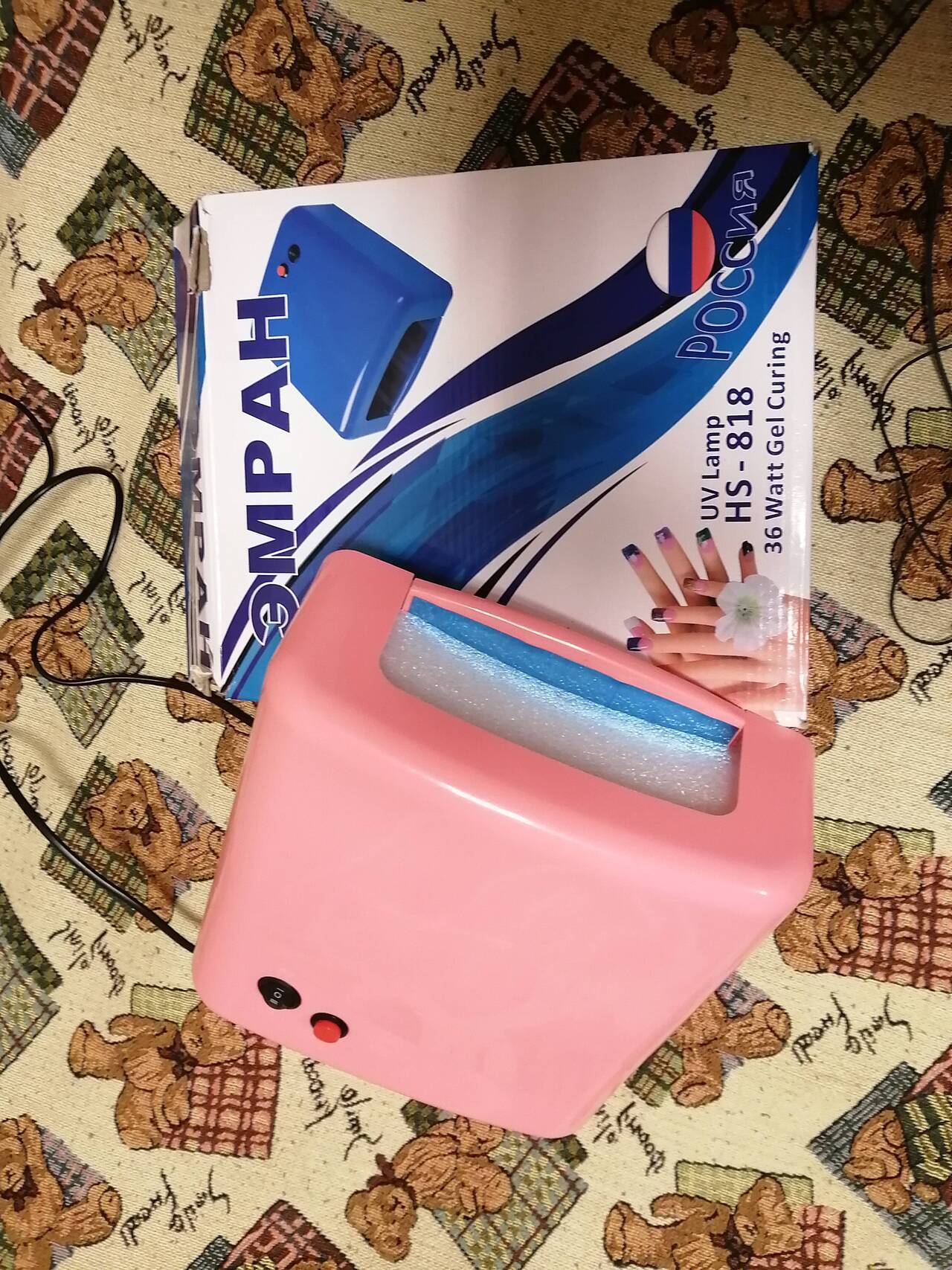 Уф лампа для ногтей 