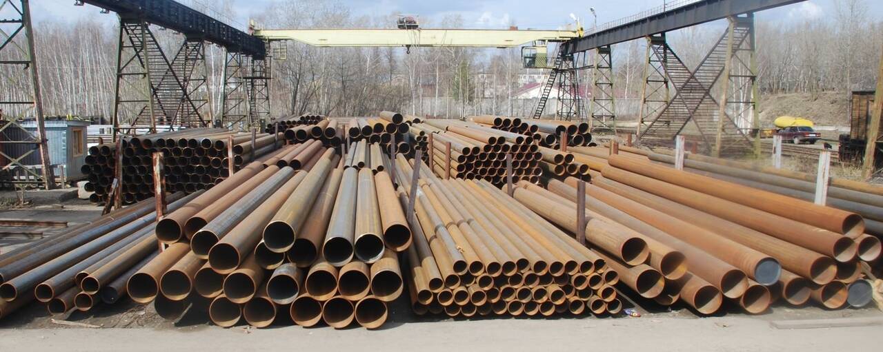 Труба стальная новая и б/у