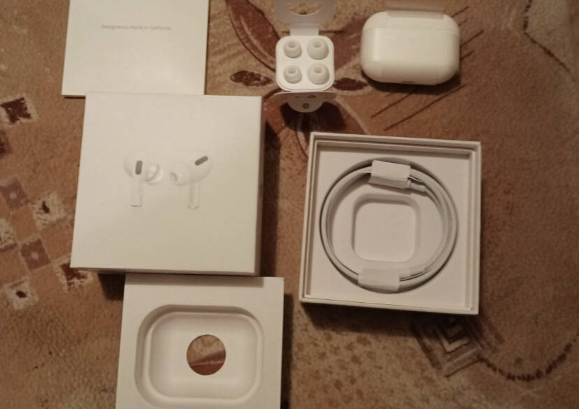 Беспроводные наушники Apple AirPods Pro в Ивантеевке (Московская область) фото 4 Бытовая электроника Ивантеевка (Московская область)