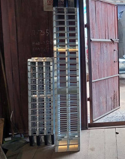 Собственное производство алюминиевых сходней  в Москве фото 2 Транспорт Москва