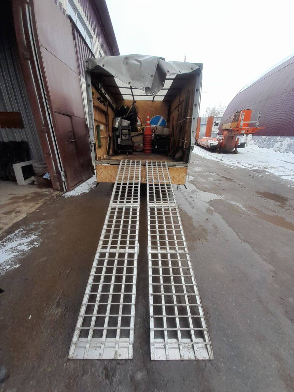 Сходни (аппарели) ГКА 400.40.4 3 Грузоподъёмность 1000 кг на пару  в Москве фото 3 Транспорт Москва