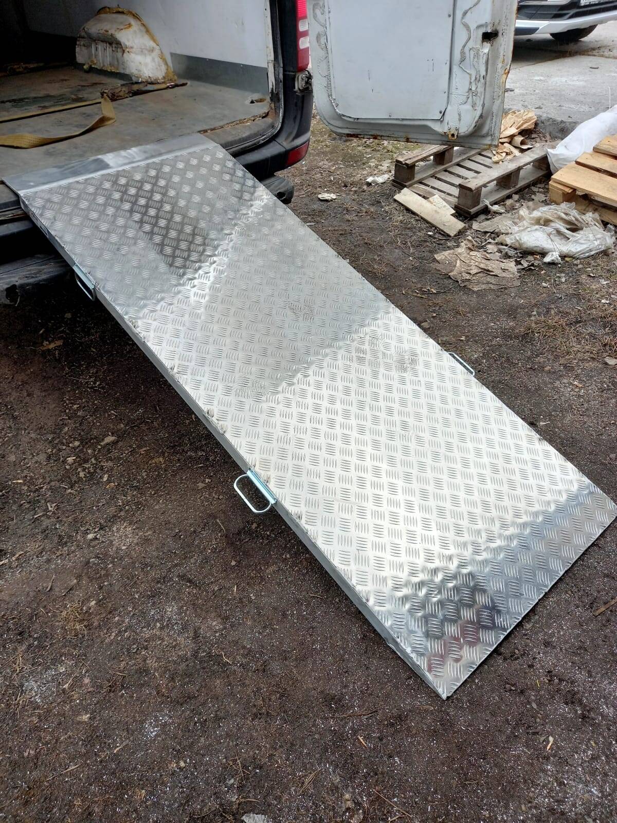 Сходни (аппарели) ГКА 300.100/3KM Грузоподъёмность 450 кг  в Москве фото 3 Транспорт Москва