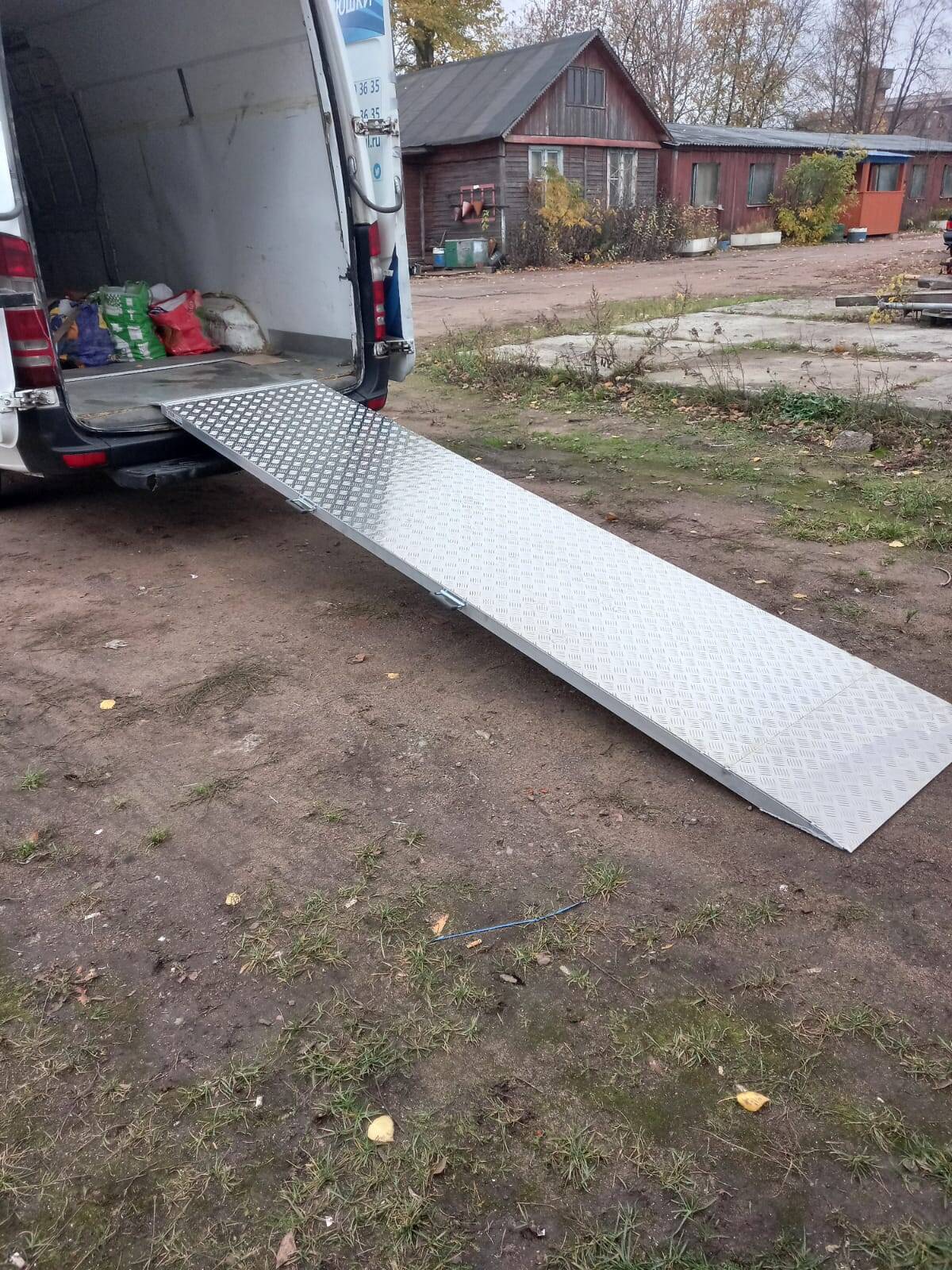 Сходни (аппарели) ГКА 400.150 5KM Грузоподъёмность 200 кг   в Москве фото 1 Транспорт Москва