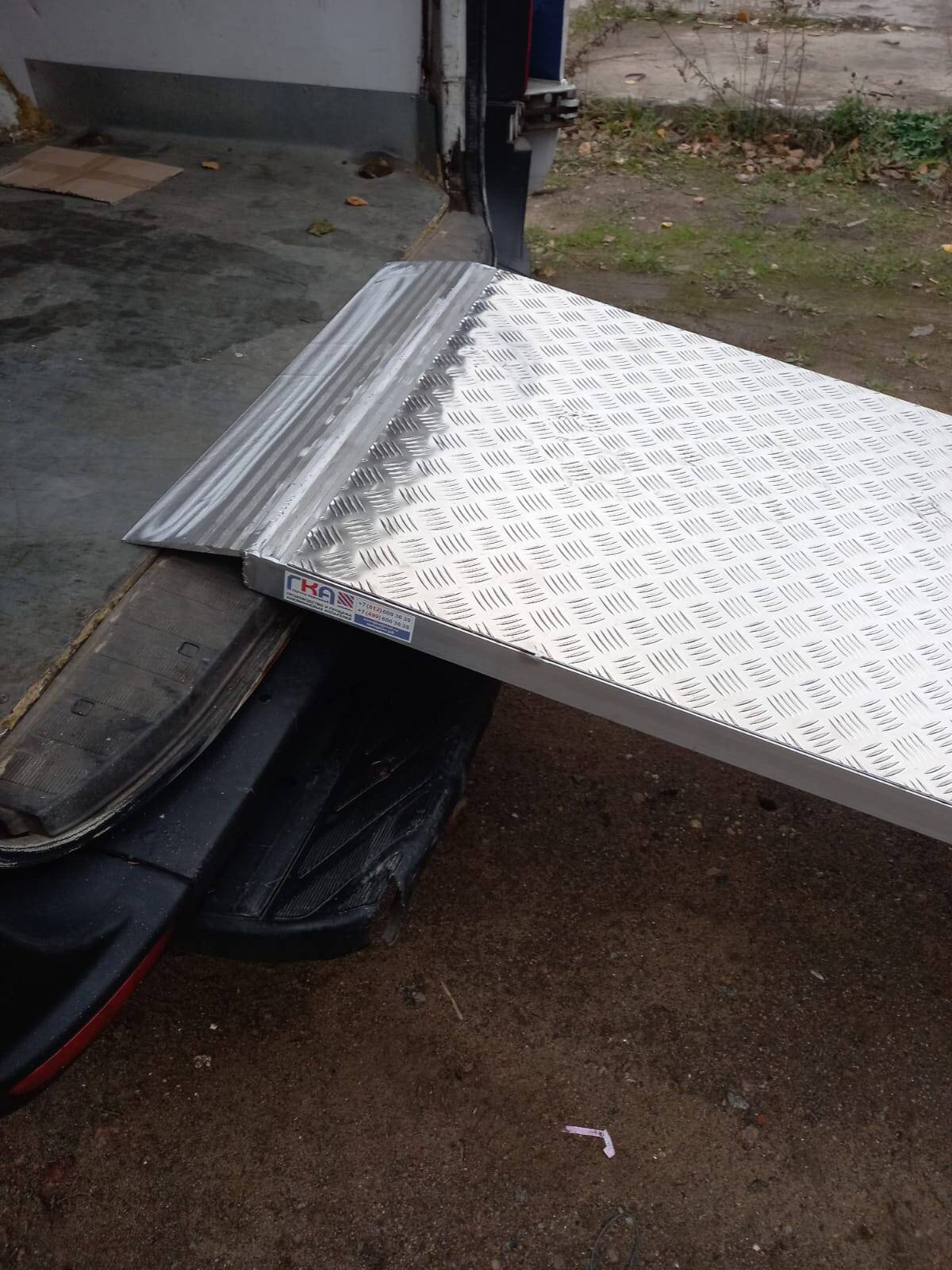 Сходни (аппарели) ГКА 400.150 5KM Грузоподъёмность 200 кг   в Москве фото 2 Транспорт Москва