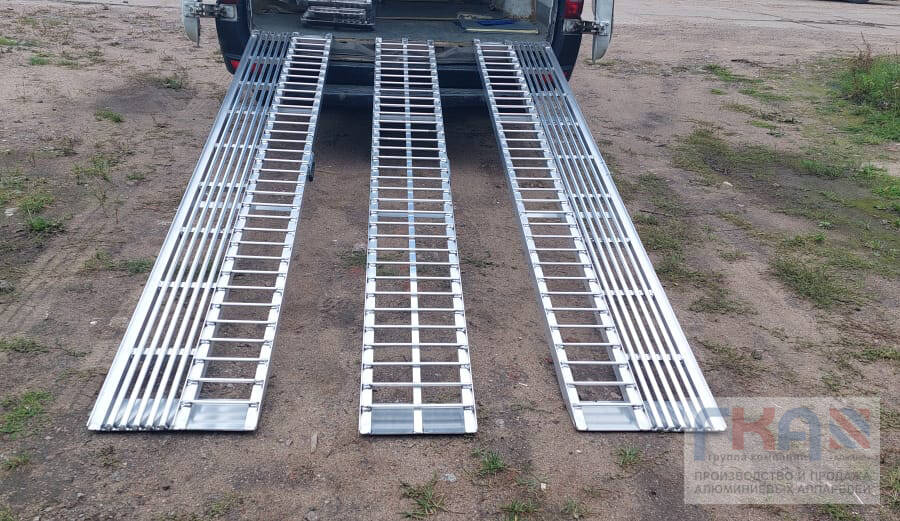 Аппарели алюминиевые для заезда 1000 кг/на комплект   в Москве фото 3 Транспорт Москва