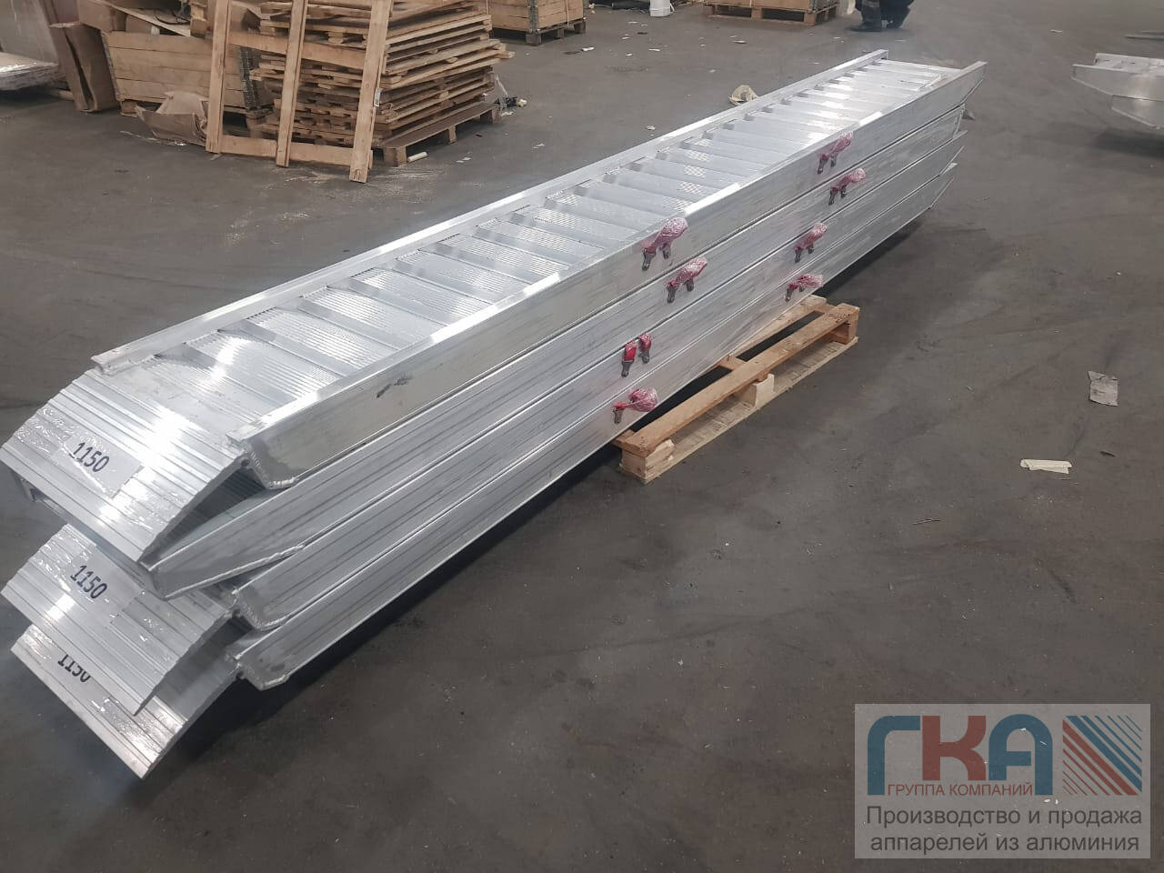 Аппарели грузоподъёмность 400.50/100 Грузоподъёмность 7000 кг/на пару  в Москве фото 4 Транспорт Москва