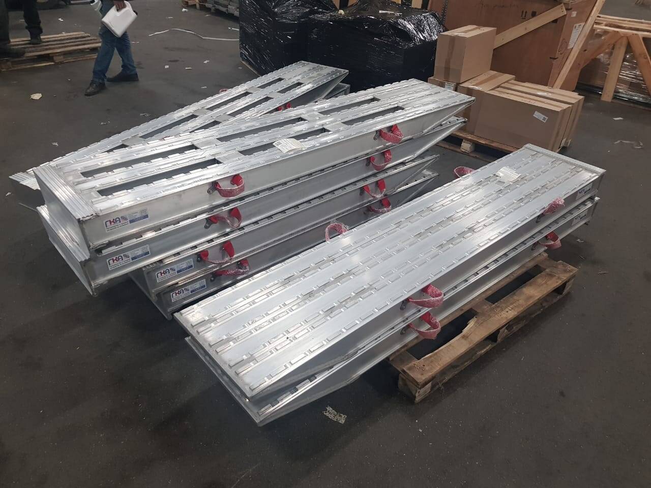 Аппарели для заезда тяжелой техники до 40 тонн  в Москве фото 4 Транспорт Москва