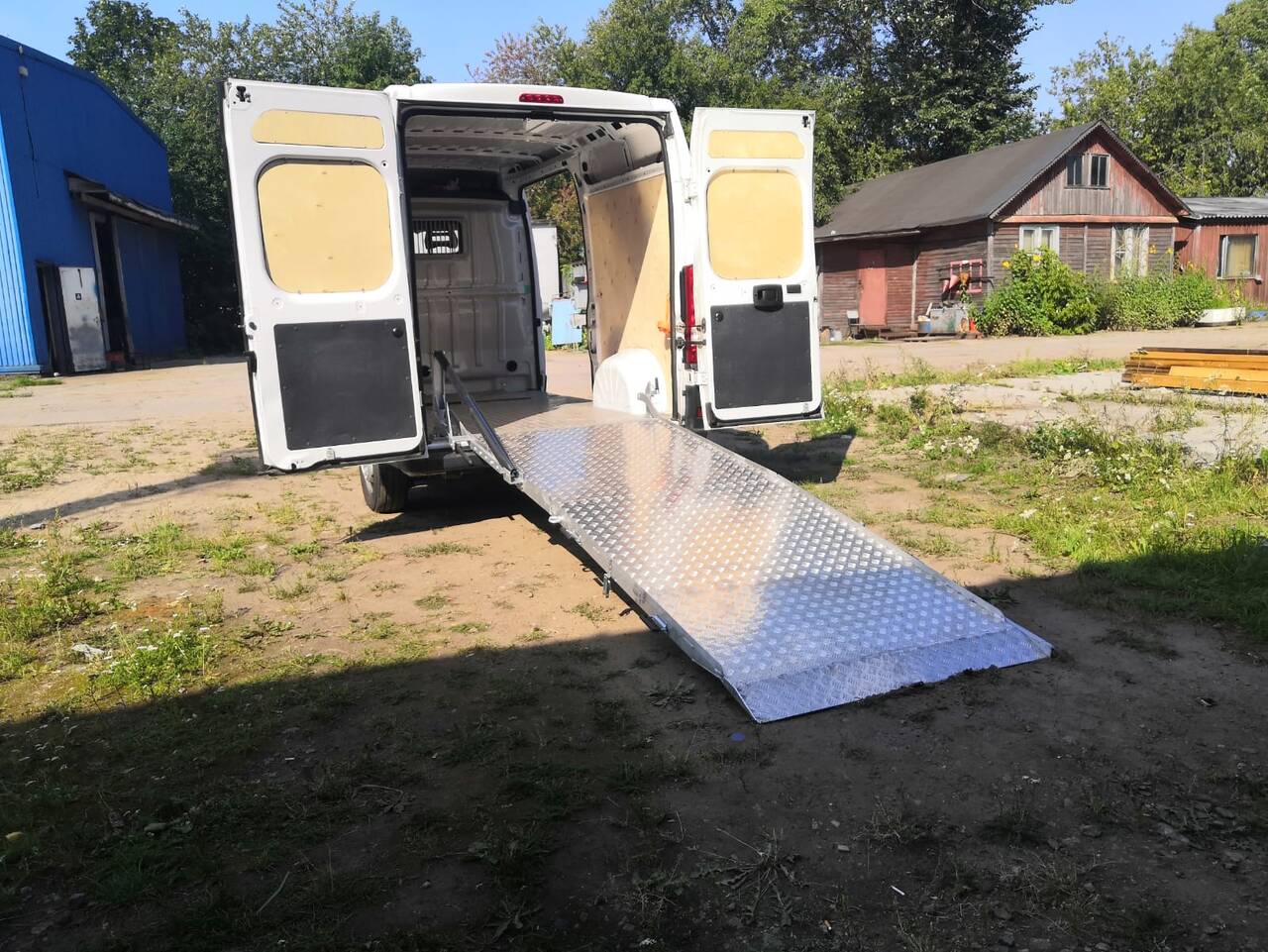 Трап складной автомобильно/стационарный   в Москве фото 1 Транспорт Москва