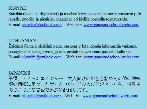 Иностранные языки играя в настольные игры в Москве фото 2 Услуги Москва Иностранные языки играя в настольные игры в Москве фото 2 Услуги Москва