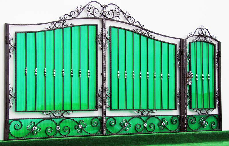 Откатные и кованные ворота в Санкт-Петербурге фото 2 Недвижимость Санкт-Петербург