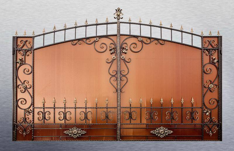 Откатные и кованные ворота в Санкт-Петербурге фото 3 Недвижимость Санкт-Петербург