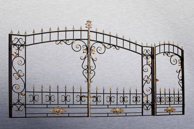 Откатные и кованные ворота в Санкт-Петербурге фото 4 Недвижимость Санкт-Петербург