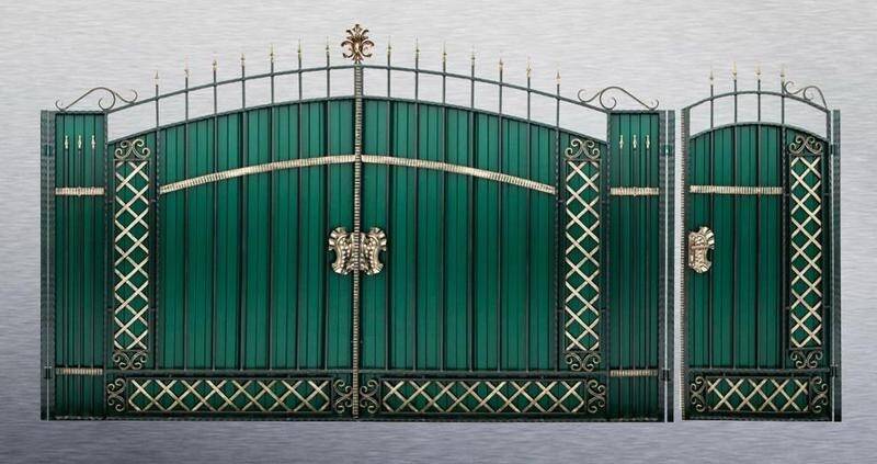 Откатные и кованные ворота в Санкт-Петербурге фото 5 Недвижимость Санкт-Петербург