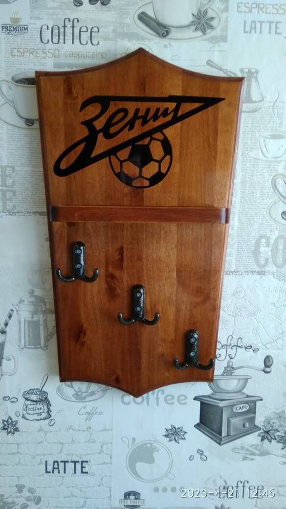 Ключница настенная с логотипом Зенит. в Санкт-Петербурге фото 1 Для дома и дачи Санкт-Петербург