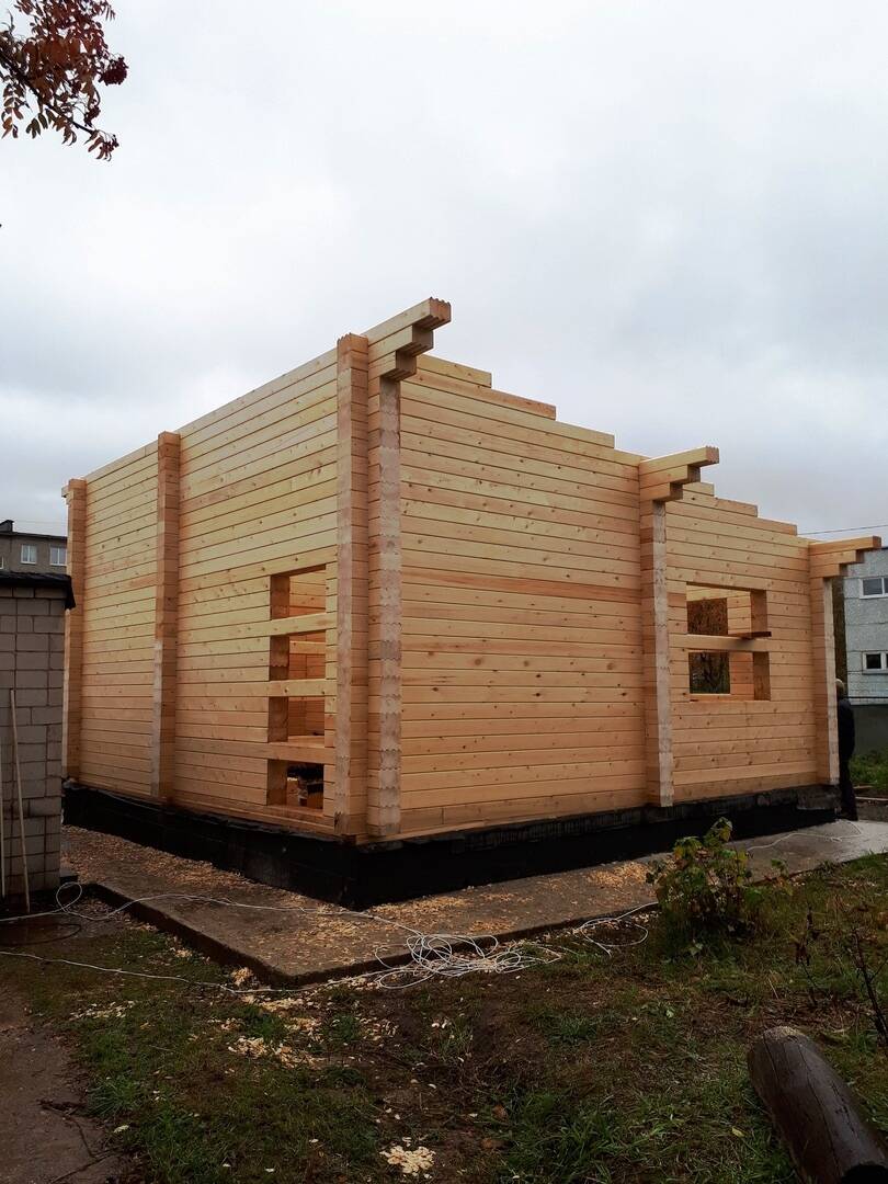 Профилированный брус камерной сушки 