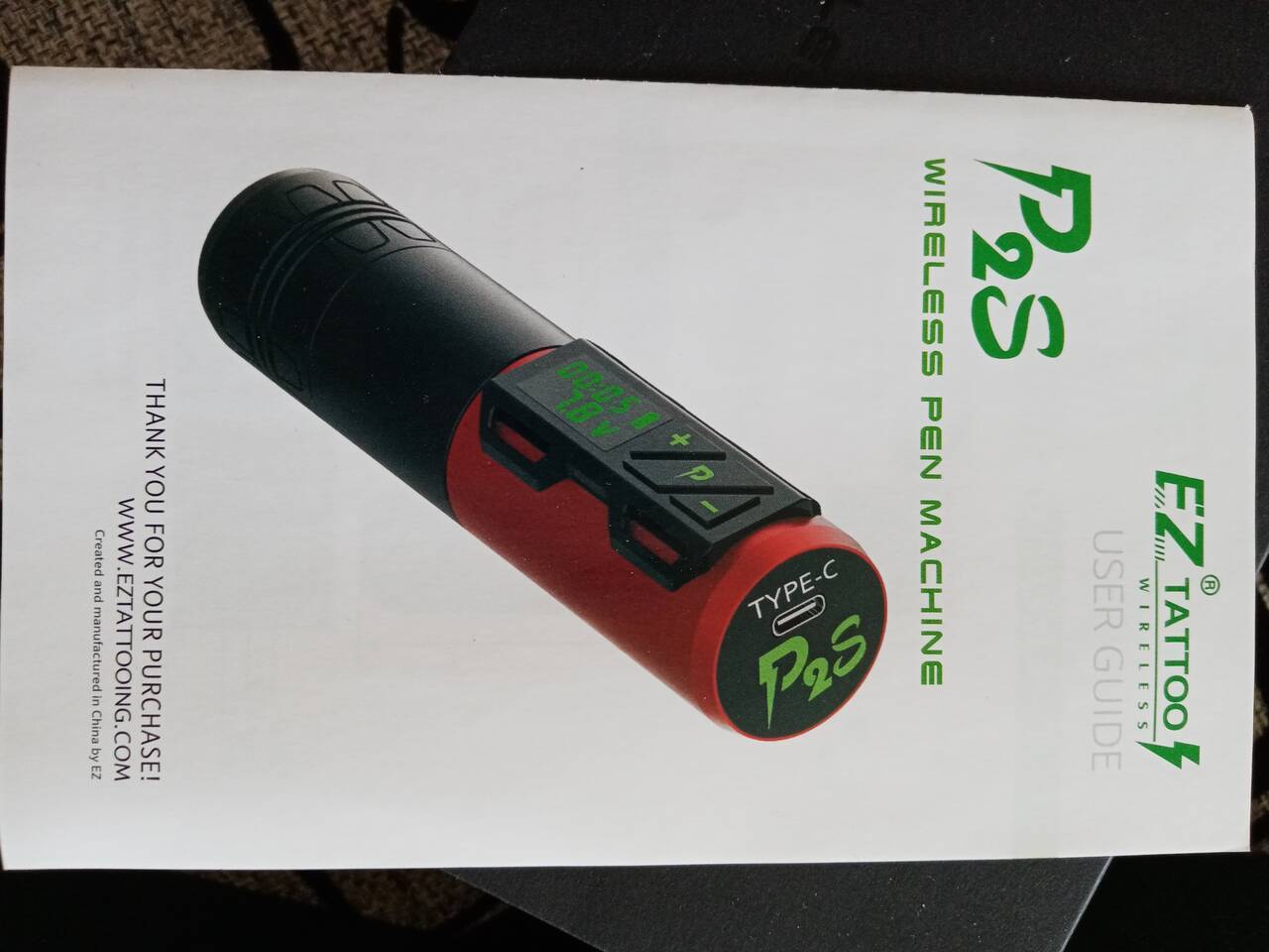 Тату-машинка P2S в Уфе фото 5 Услуги Уфа