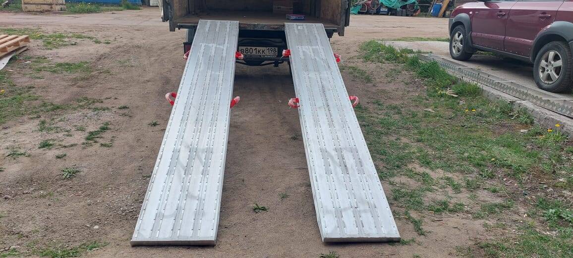 Аппарели алюминиевые до 11 тонн   в Санкт-Петербурге фото 2 Транспорт Санкт-Петербург