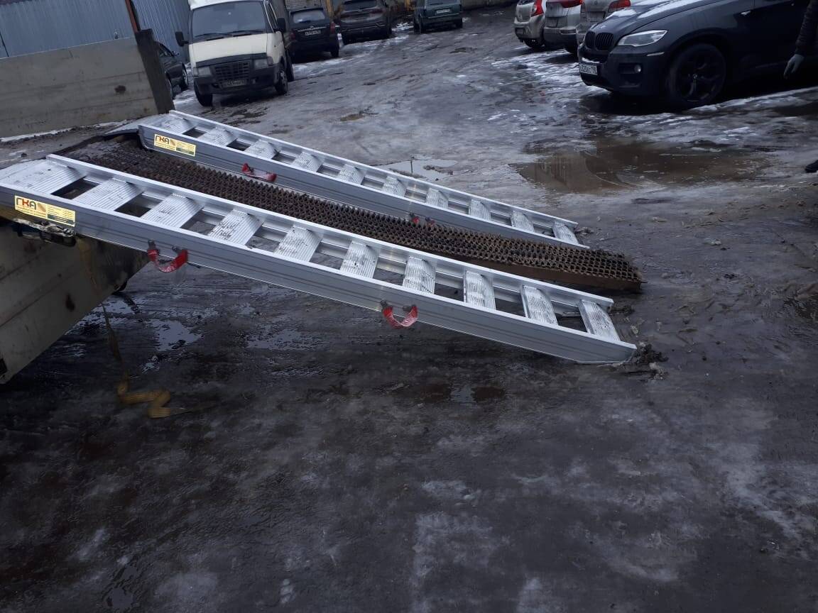 Аппарели ГКА 350.50/50 Грузоподъёмность 5000 кг/на пару  в Санкт-Петербурге фото 1 Транспорт Санкт-Петербург