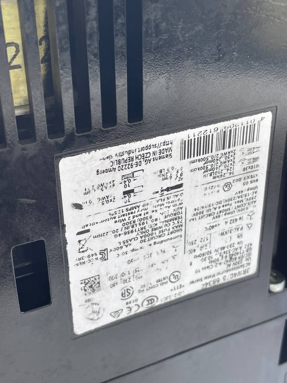 Устройство плавного пуска 3RW4076-6BB44 Siemens в Нижнем Новгороде фото 3 Бытовая электроника Нижний Новгород