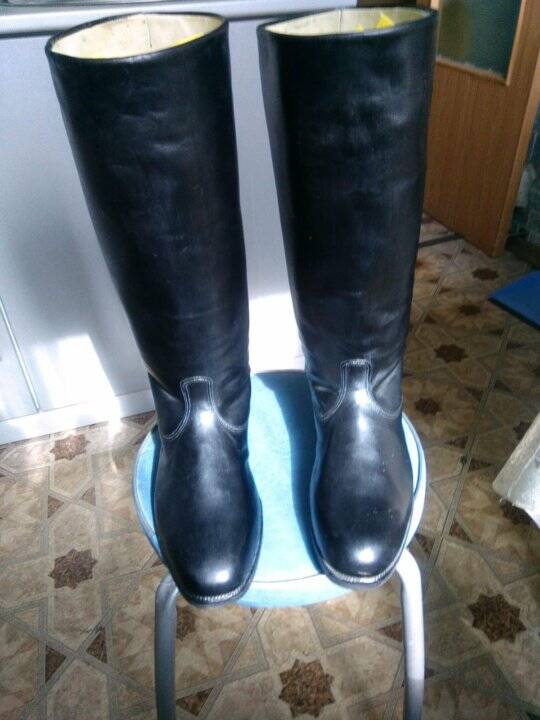 Сапоги хромовые новые пошиты на заказ