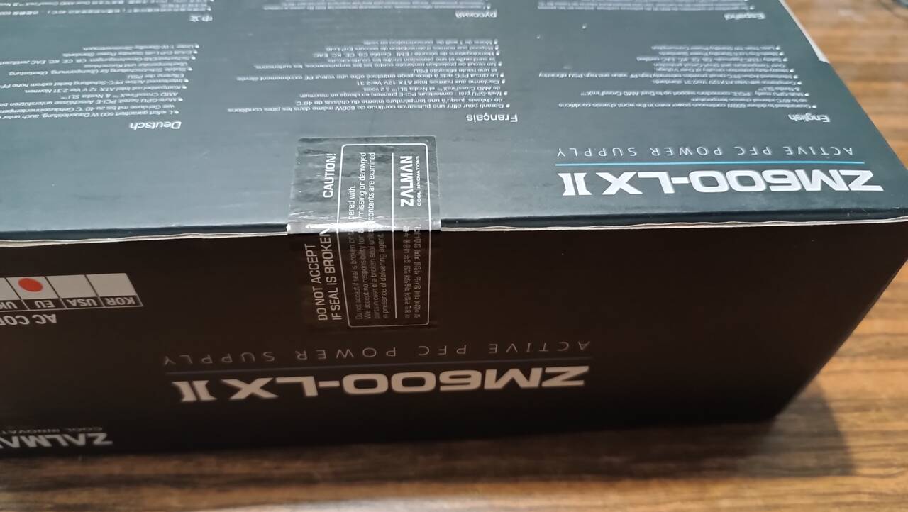 блок питания Zalman ZM600-lx II в Нижнем Тагиле фото 3 Бытовая электроника Нижний Тагил