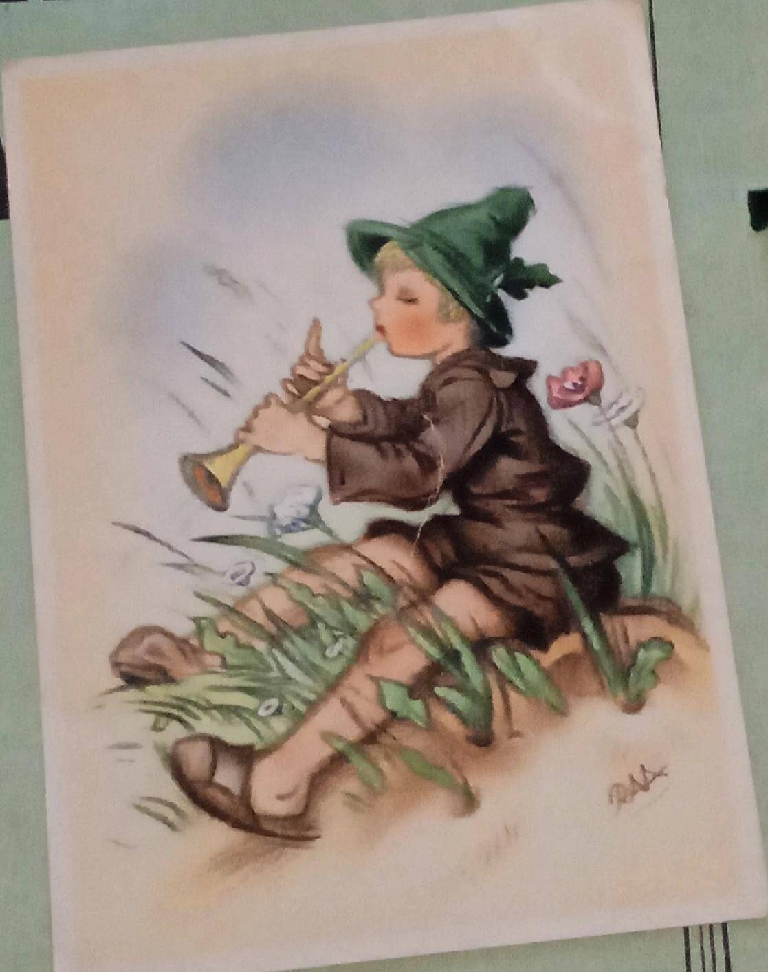 Открытки советского периода 50-х