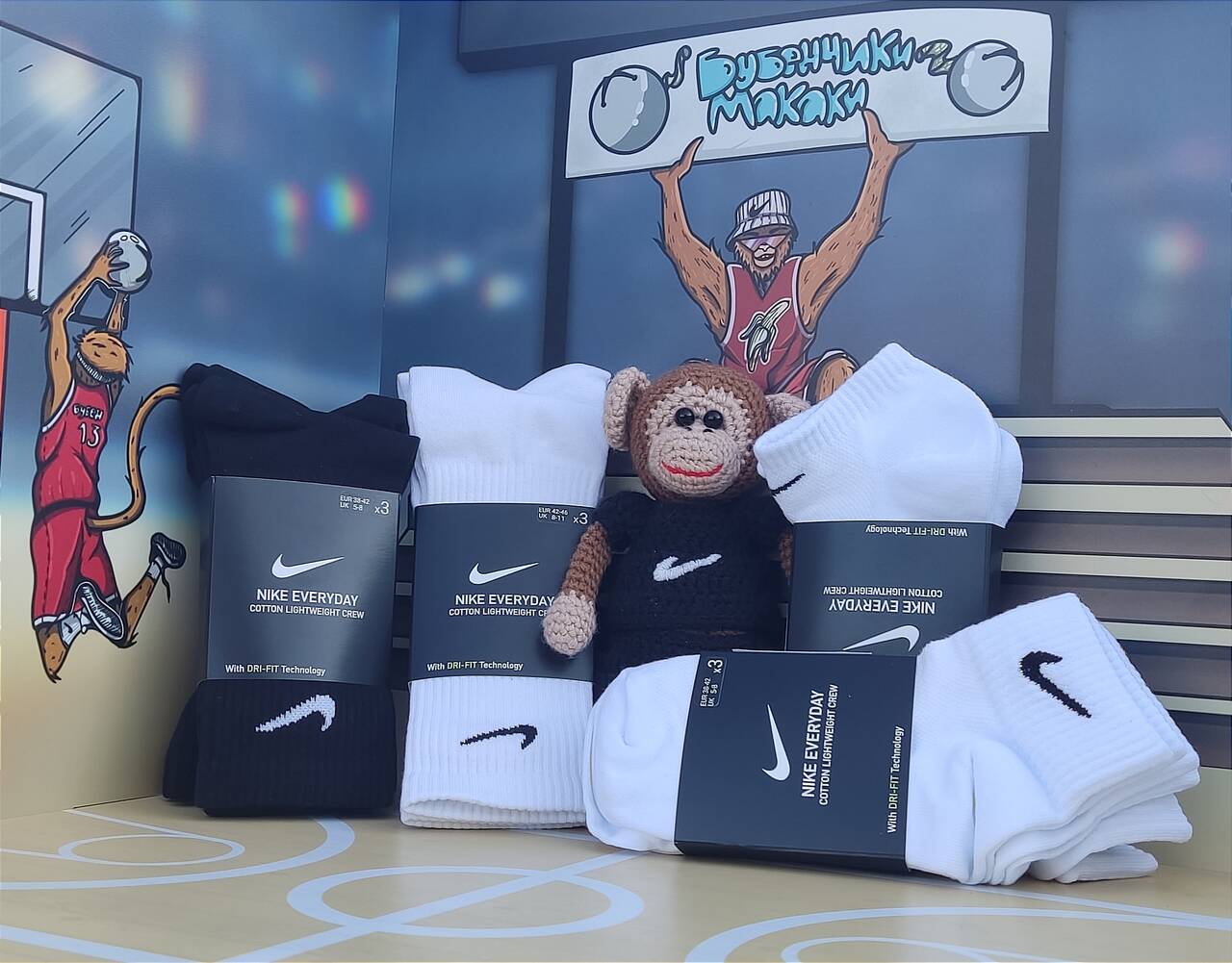 Носки Nike Everyday (бесплатная доставка) Носки Nike Everyday (бесплатная доставка)