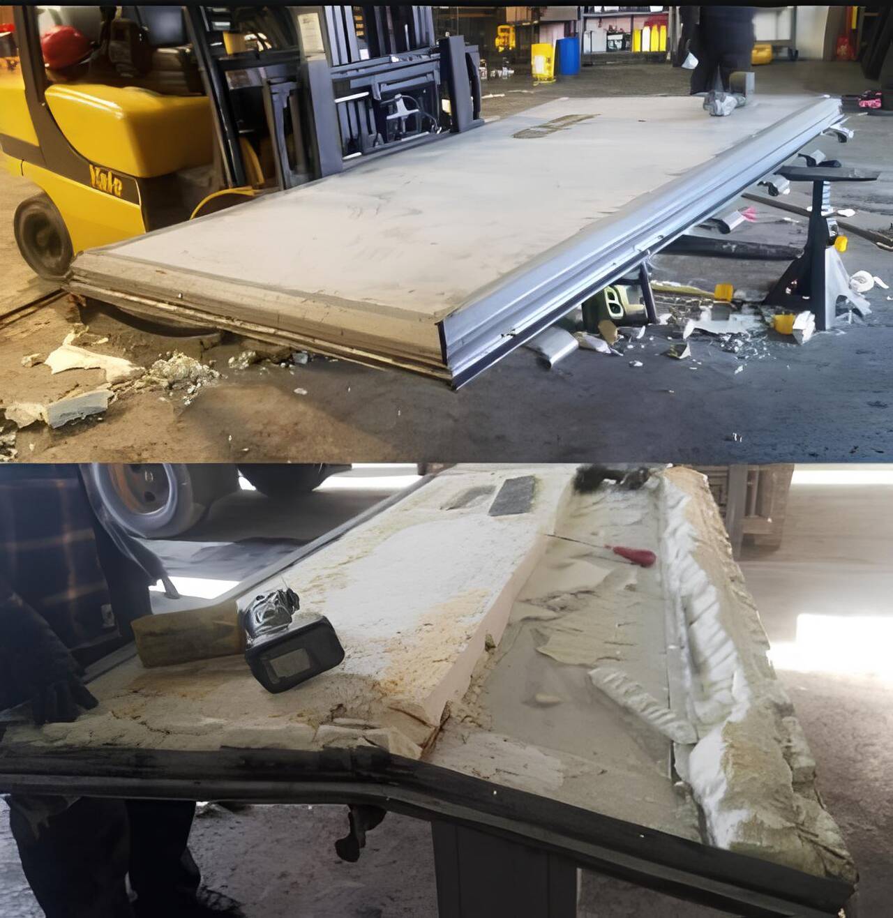 Замена ворот на реф изотрем полуприцепах в Москве фото 7 Услуги Москва