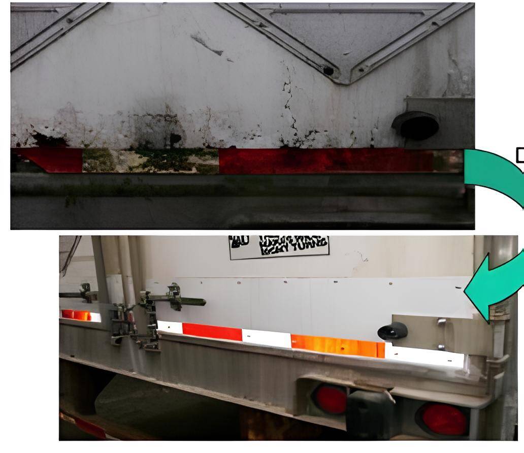 Замена ворот на реф изотрем полуприцепах в Москве фото 3 Услуги Москва