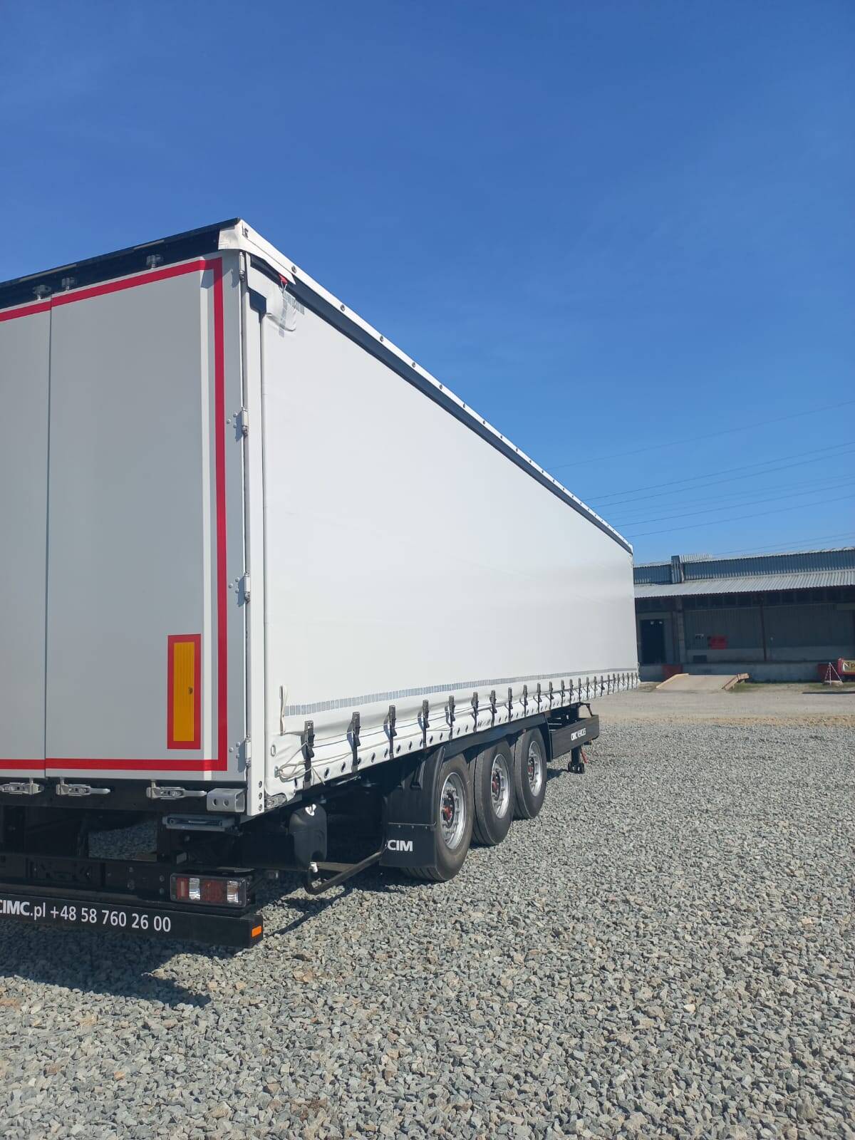 Шторный полуприцеп