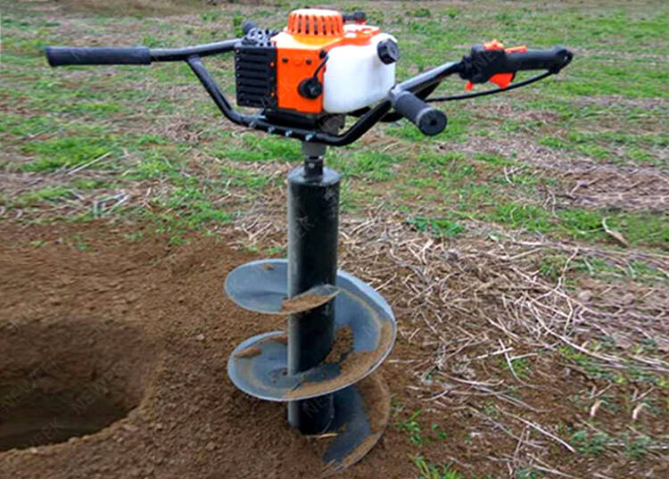 Услуги ручного мотоямобура . Диаметр шнека - до 300 мм.