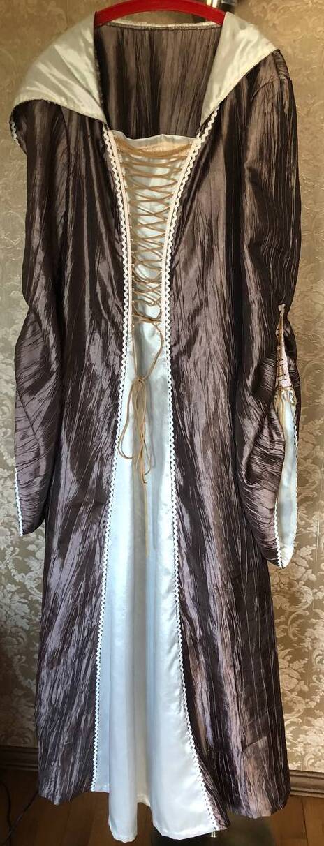 Платье средневековое карновальное 