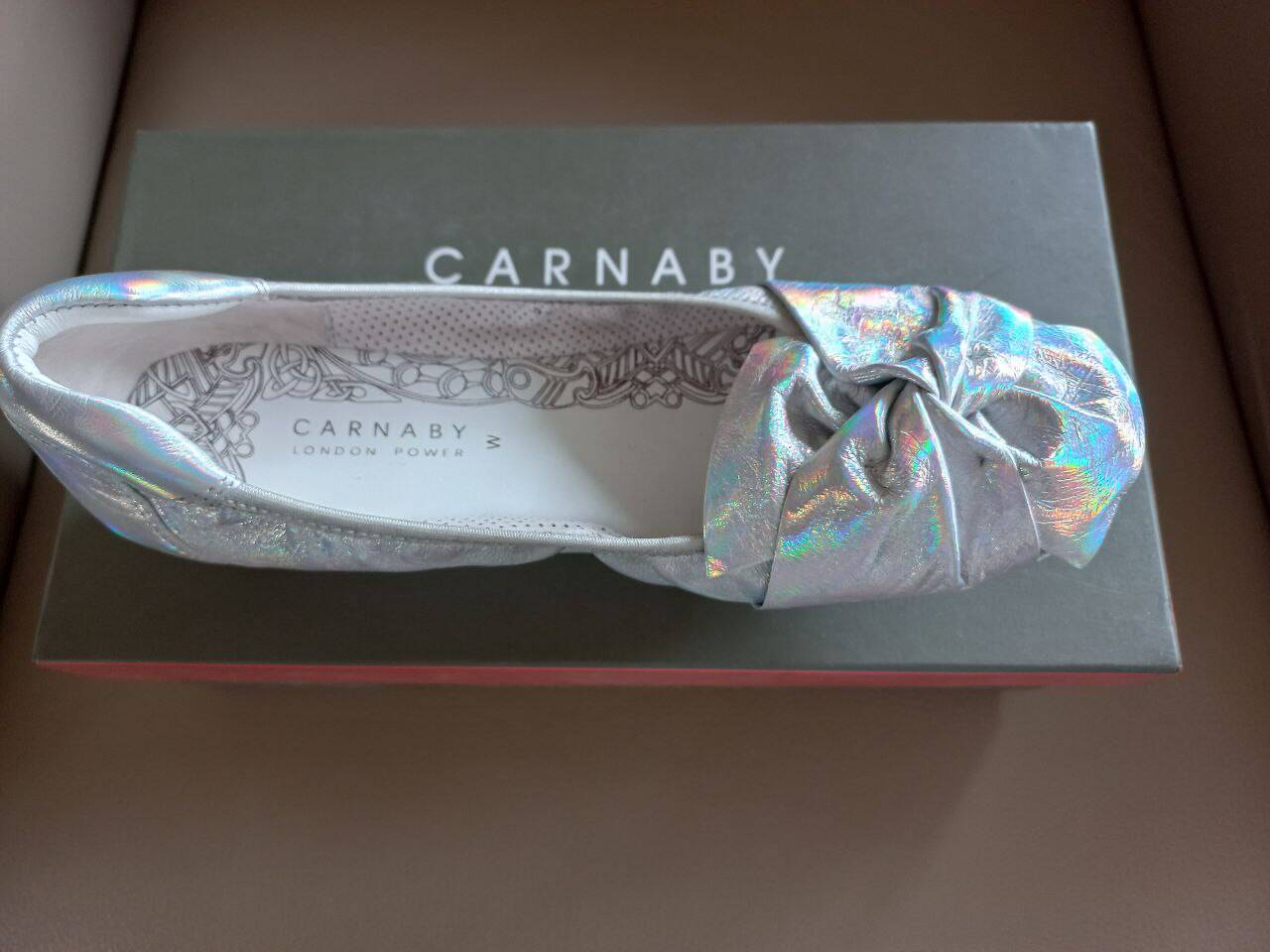 Туфли серебристые  в Санкт-Петербурге фото 3 Личные вещи Санкт-Петербург