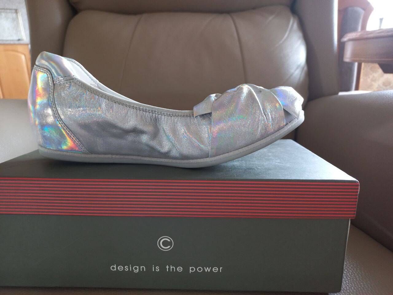 Туфли серебристые  в Санкт-Петербурге фото 4 Личные вещи Санкт-Петербург