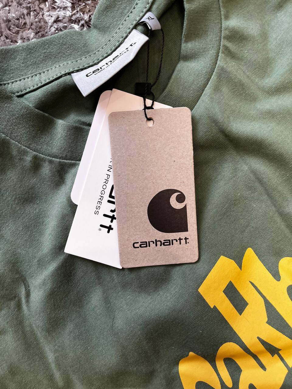 Футболка Carhartt  в Уяре фото 4 Личные вещи Уяр