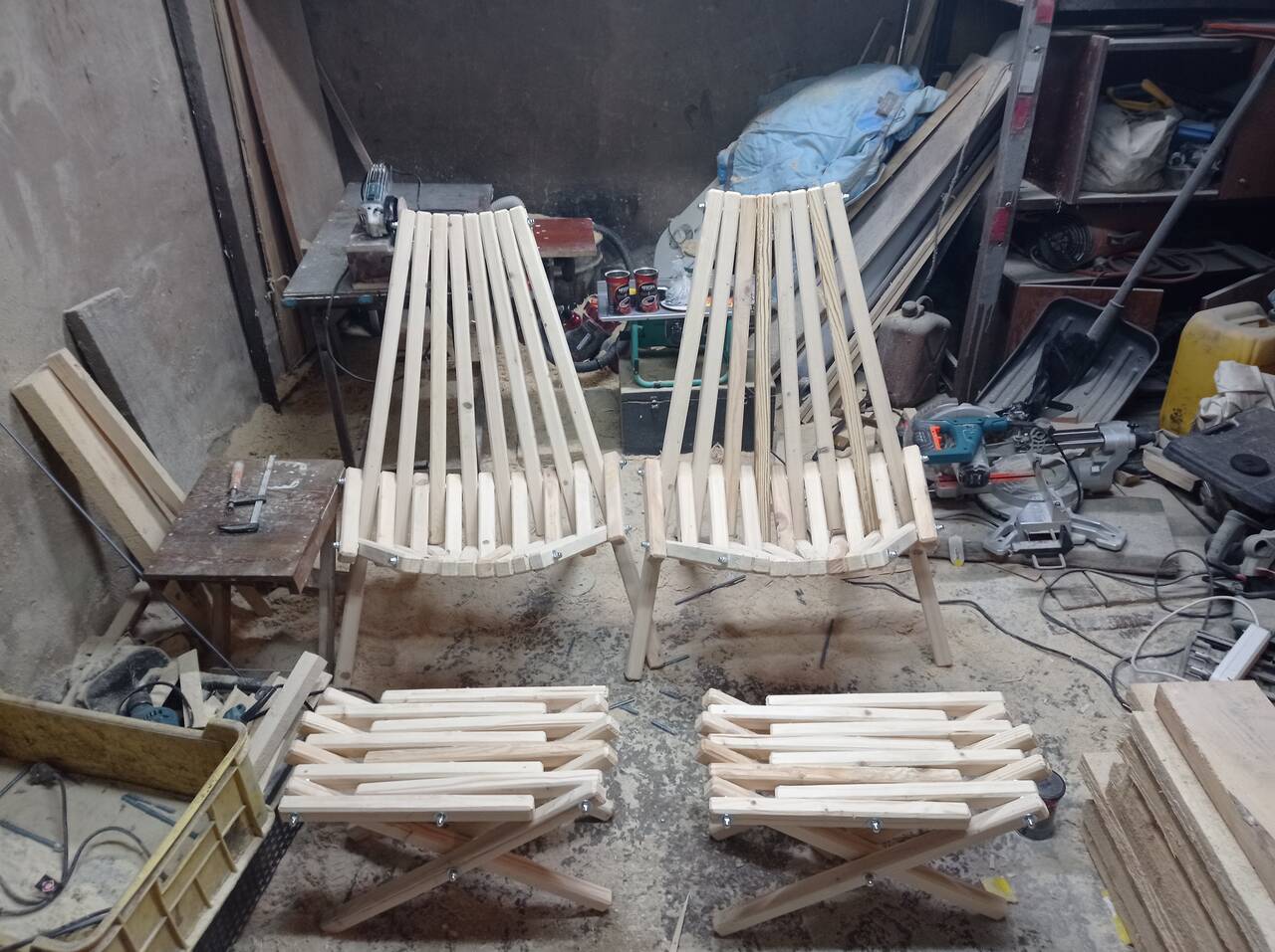 мебель для дачи и кофе