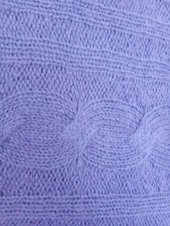 Пончо brandy melville италия 44 46 48 s m l мохер фиолетовое сиреневое вязаное болеро рукава кофта н в Москве фото 4 Личные вещи Москва