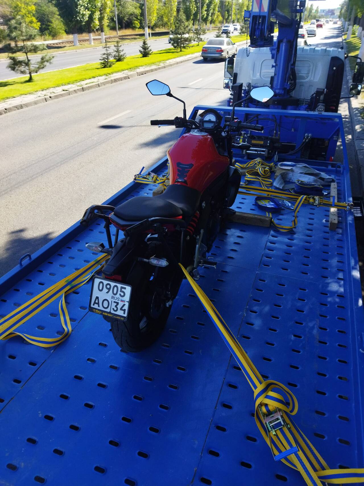 Мотоэвакуатор  в Волгограде фото 4 Услуги Волгоград